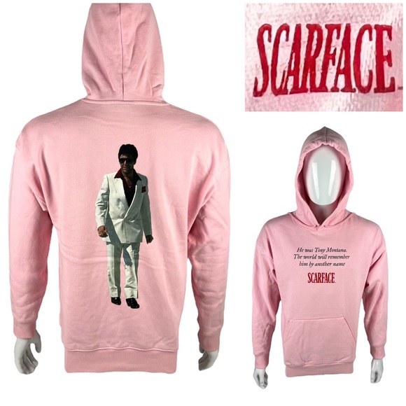 H&m Stranger Things Pink Sweatshirt H&M X Stranger Things
